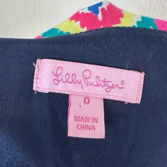 Lilly Pulitzer Sherlynn Hearts a Flutter Pink
Chevron Fit and Flare Dress Size 0 - Picture 9 of 11